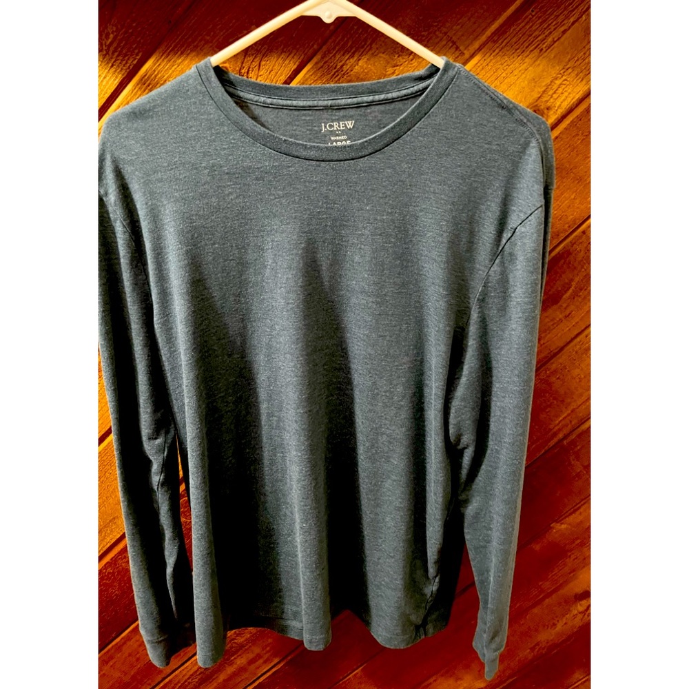 J Crew Men’s Long Sleeve T-Shirt Size Large